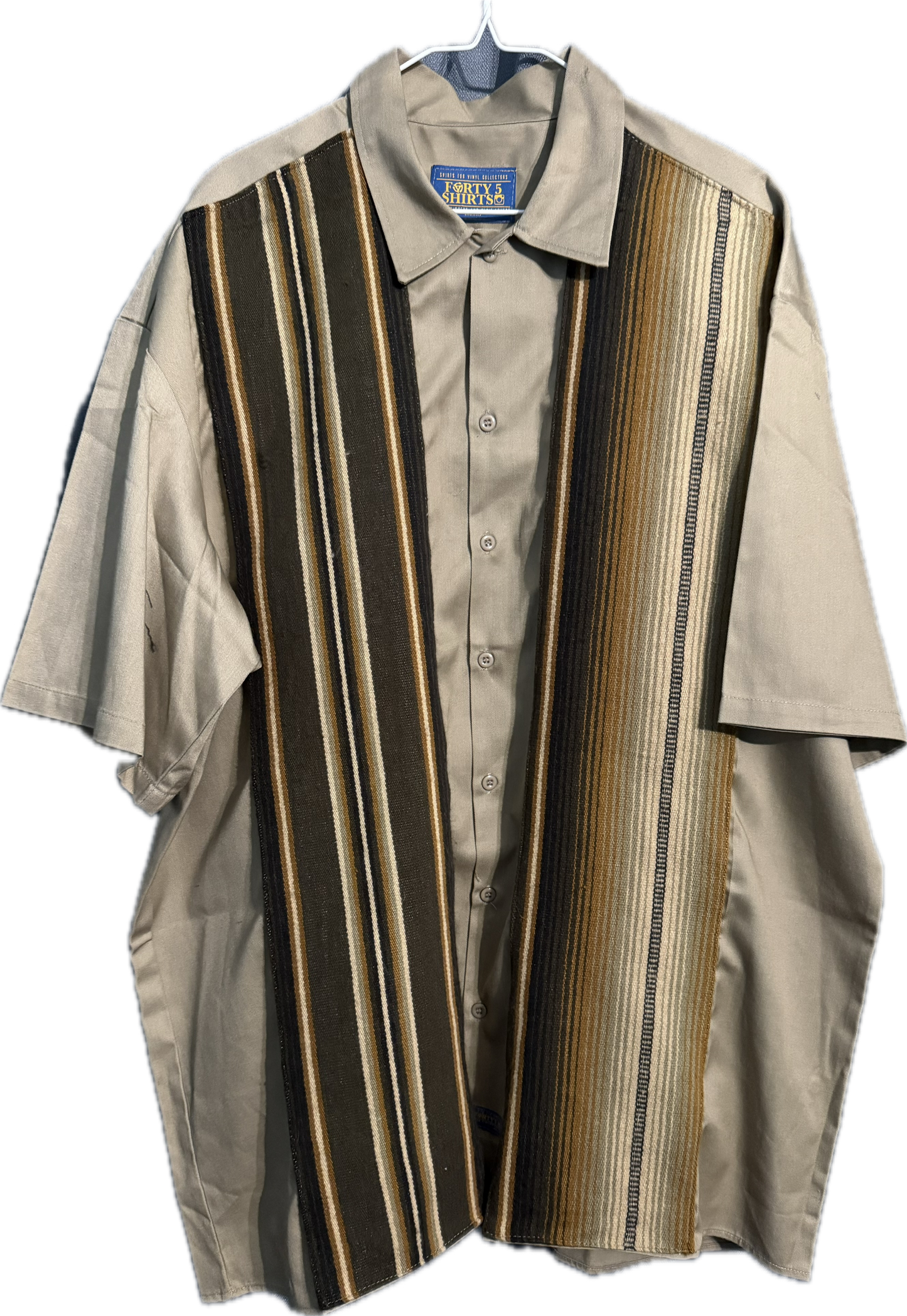 Short Sleeve Zarape Button Up