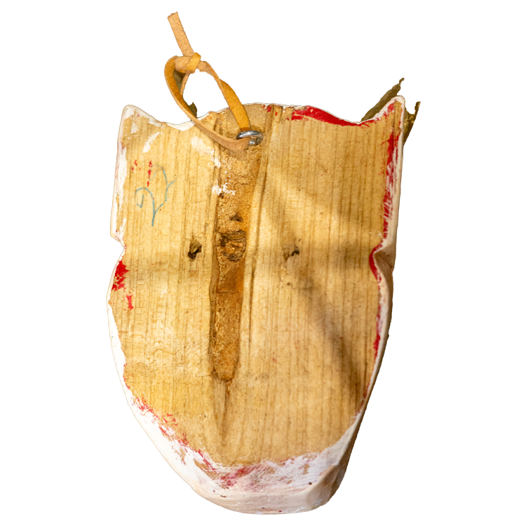 Golden Horned Demon Mask