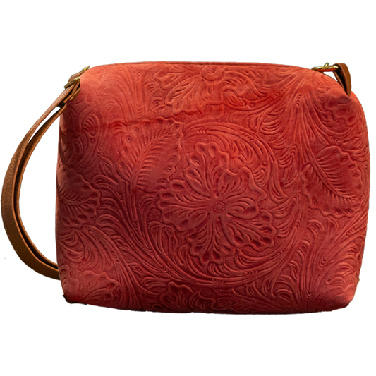 Embossed Leather Crossbody Bags