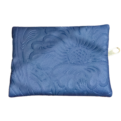 Mini Embossed Leather Coin Purse