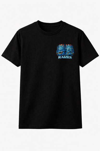 Tlaloc Smile Now Cry Later BLACK Tee