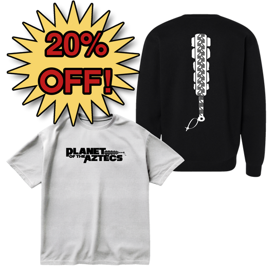 Planet Of The Aztecs - Crew Neck & Tee Bundle