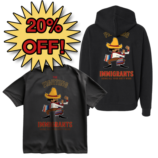Fighting Immigrant Hoodie & Tee Bundle