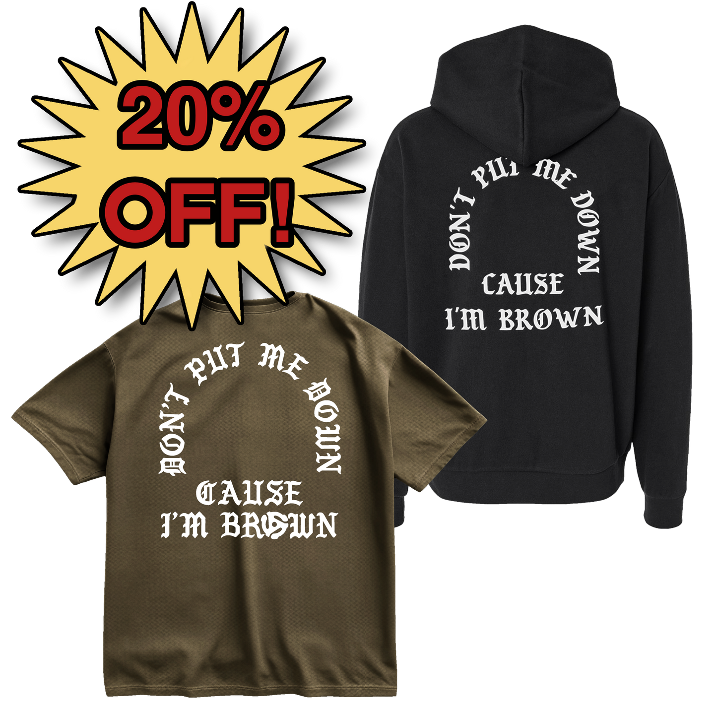 Don't Put Me Down - Hoodie & Tee Bundle