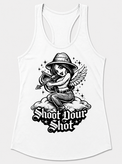Shoot your shot Racer Back Tank