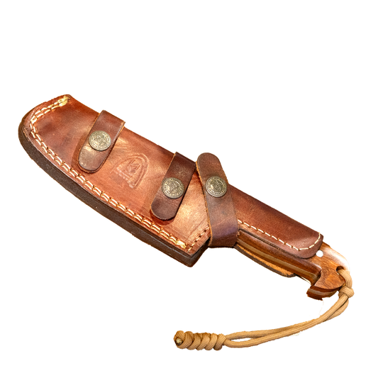 Damascus Steel Blade with Sheath
