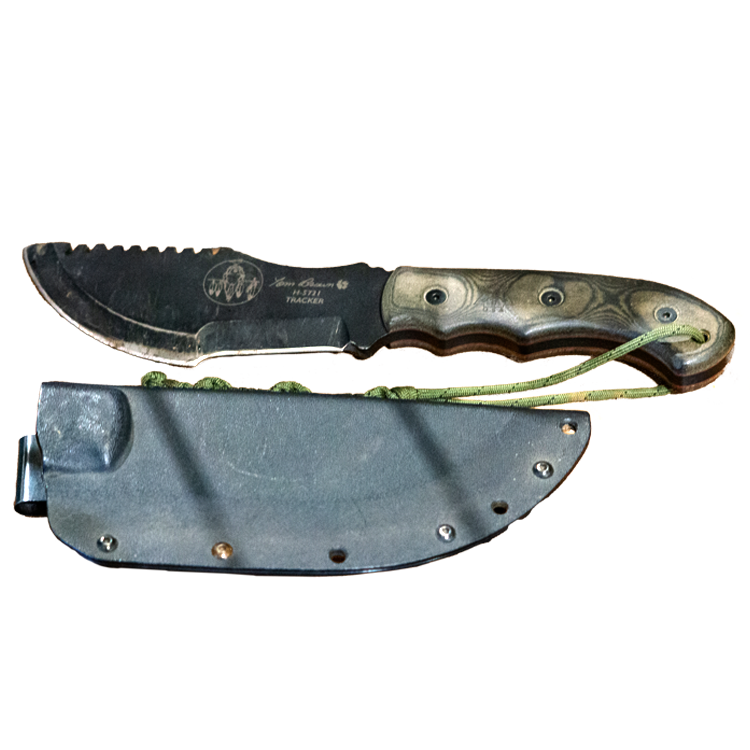 Tom Brown Tracker Knife with Kydex Sheath