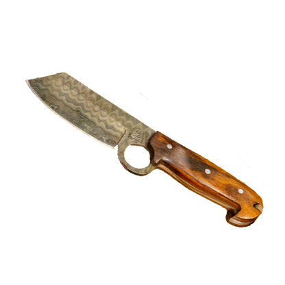 Damascus Steel Blade with Sheath