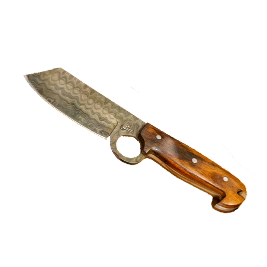 Damascus Steel Blade with Sheath
