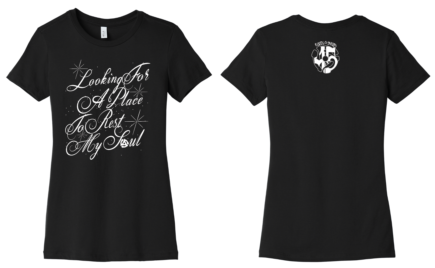 LOOKING FOR A PLACE TO REST MY SOUL WOMENS TEE