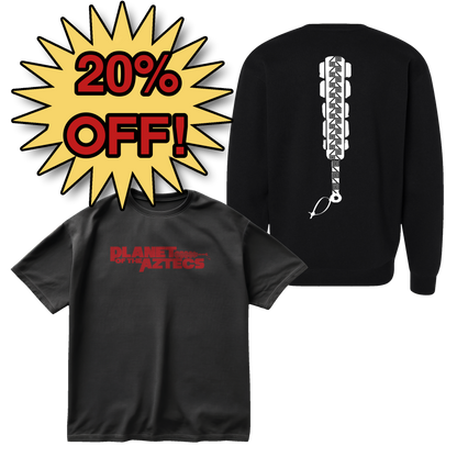 Planet Of The Aztecs - Crew Neck & Tee Bundle