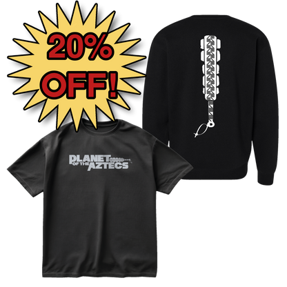 Planet Of The Aztecs - Crew Neck & Tee Bundle